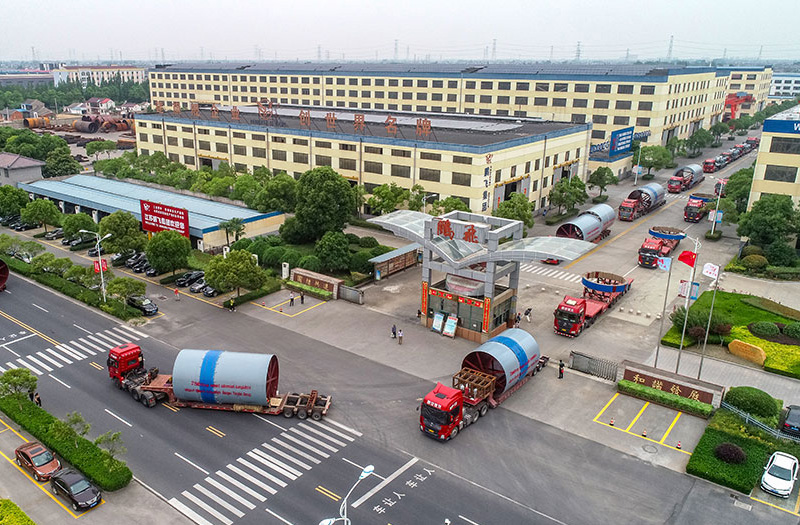 乌兹别克斯坦日产3300吨水泥生产线主机设备发货