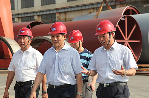 中国建材联合会乔龙德会长调研kok集团